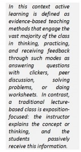 what is active learning